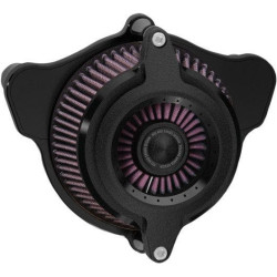 PartzBiz HD PM0206-2107-SMB - Roland Sands Design RSD Black Ops Blunt Power เครื่องฟอกอากาศ Harley 93-16 | 0206-2107-SMB