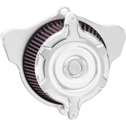 PartzBiz HD PM0206-2106-CH - Roland Sands Design RSD Chrome Blunt Split Air Cleaner Harley 91-16 XL | 0206-2106-ช