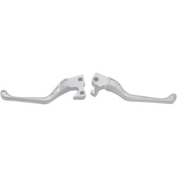 PartzBiz HD PM0062-4012-CH - Roland Sands RSD Roland Sands Avenger Chrome Brake Clutch Levers Set for Harley 96-14 - 0062-4012-CH