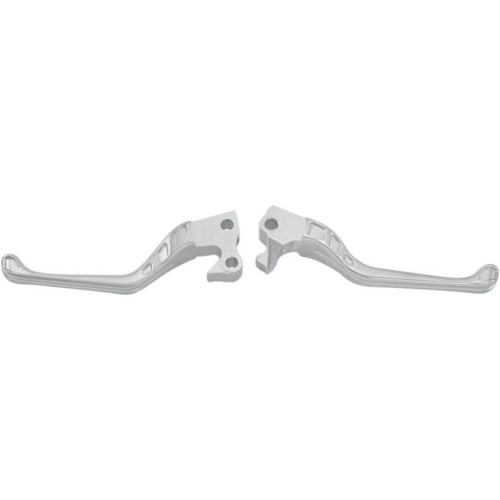 PartzBiz HD: 4404435-Roland Sands RSD Roland Sands Avenger Chrome Brake Clutch Levers Set for Harley 96-14 - 0062-4012-CH