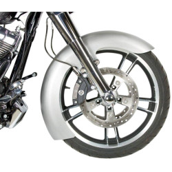 PartzBiz HD DS14010509 - Russ Wernimont RWD 19 ” Front Wrapper Fender 6 ” W LS-2 Style Harley FLH/T 14-15 | RWD-50139