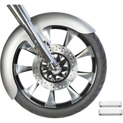 PartzBiz HD DS14010498 - Russ Wernimont RWD 21 ” Front Wrapper Fender 5.5 ” W OCF Style Harley FLH/T 14-18
