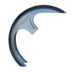 PartzBiz HD DS14010600 - Russ Wernimont RWD 23 ” Front Wrapper Fender 6 ” W OCF สไตล์ Harley FLH/T 94-13 | RWD-50130