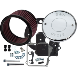 PartzBiz HD SS170-0294E - S&S 170-0294E Air Cleaner Kit Chrome Nostalgic Script Cover Indian Touring 14-Up PartzBiz HD SS170-0294E - S&S 170-0294E Air Cleaner Kit Chrome Nostalgic Script Cover Indian Touring 14-Up