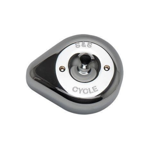 PartzBiz HD: 4404345-S&S 170-0530 Chrome Stealth Teardrop Air Cleaner Cover Harley M8 1014-0290