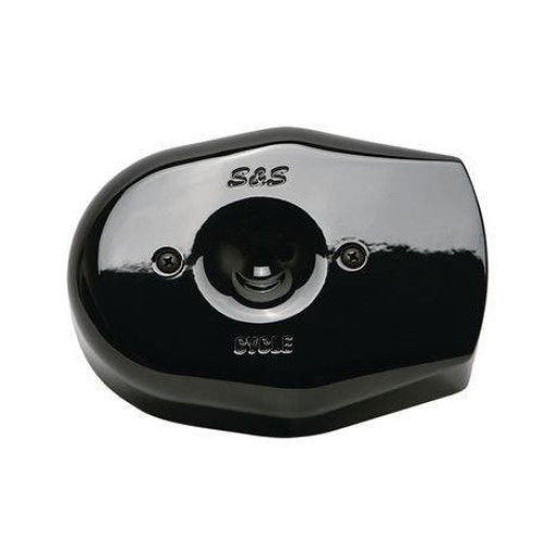 PartzBiz HD: 4404350-S&S 170-0593 Black Stealth Tribute Air Cleaner Filter Cover Harley  502266 milwaukee eight best for performance davidson electra road street king glide fat boy lo slim heritage deluxe bob