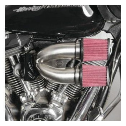 PartzBiz HD SS170-0635A - S&S 170-0635 Stainless Tuned Induction Air Cleaner Kit Harley Touring Softail 08-17 PartzBiz HD SS170-0635A - S&S 170-0635 Stainless Tuned Induction Air Cleaner Kit Harley Touring Softail 08-17