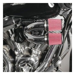 PartzBiz HD SS170-0636A - S&S 170-0636 Chrome Tuned Induction Air Cleaner Kit Harley Touring Softail 08-17 PartzBiz HD SS170-0636A - S&S 170-0636 Chrome Tuned Induction Air Cleaner Kit Harley Touring Softail 08-17