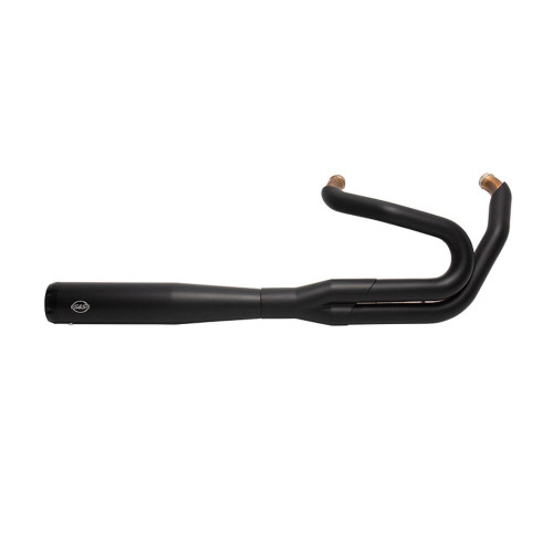 PartzBiz HD: 4404269-S&S Cycle 550-0789 Black w/ Black Tips SuperStreet 2-In-1 2:1 2-Into-1 Full Exhaust System M8 Milwaukee Eight Harley davidson Softail Fat Bob FXFB 1800-2403 18002403 PartzBiz HD: 4404269-S&S Cycle 550-0789 Black w/ Black Tips SuperStreet 2-In-1 2:1 2-Into-1 Full Exhaust System M8 Milwaukee Eight Harley davidson Softail Fat Bob FXFB 1800-2403 18002403