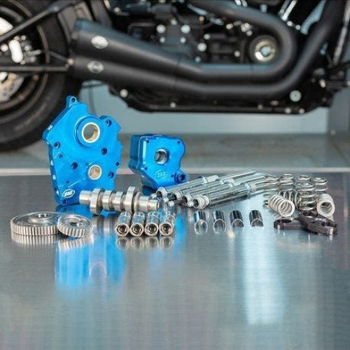 PartzBiz HD: 4404284-S&S 550G Gear Drive Cam Chest Kit Chrome Pushrod Tubes Oil Cooled 17-Up M8 310-1083 0925-1279 09251279 310-1083A PartzBiz HD: 4404284-S&S 550G Gear Drive Cam Chest Kit Chrome Pushrod Tubes Oil Cooled 17-Up M8 310-1083 0925-1279 09251279 310-1083A