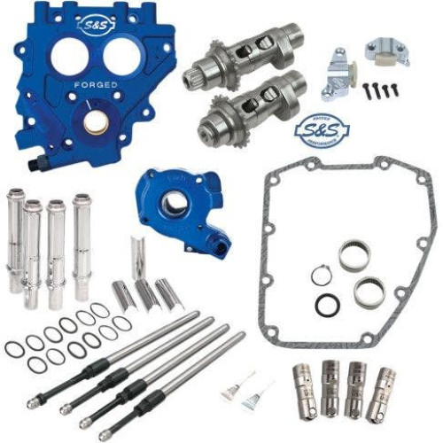 PartzBiz HD: 4404287-S&S 551 Easy Start Camchest Kit w/ Pushrods Oil Pump Plate Harley 07-17 330-0544