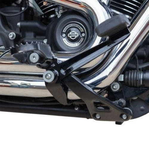 PartzBiz HD: 4404249-S&S 560-0259A Black Mid Mount Brake Pedal Harley M8 Softail 18-Up 1861-1493 18611493 fat bob boy slim heritage deluxe