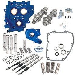 PartzBiz HD SS330-0553 - S&S 585 Easy Start Camchest Kit w/ Pushrods Oil Pump Plate Harley 07-17 330-0553 PartzBiz HD SS330-0553 - S&S 585 Easy Start Camchest Kit w/ Pushrods Oil Pump Plate Harley 07-17 330-0553