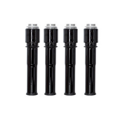 PartzBiz HD SS930-0124 - S&S 930-0124 Gloss Black Pushrod Tubes 84-19 Harley Big Twin & Milwaukee-8 0928-0100 09280100 482169