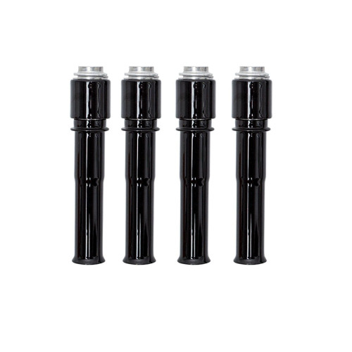 PartzBiz HD: 4404225-S&S 930-0124 Gloss Black Pushrod Tubes 84-19 Harley Big Twin & Milwaukee-8 0928-0100 09280100 482169