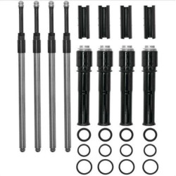 PartzBiz HD SS930-0137 - S&S 930-0137 Black Quickee Pushrod Kit w/ Covers 17-19 Harley Davidson Milwaukee M8 M-Eight 88 107 114 cubic inch ci ingine motor touring Softail Performance Replacement Upgrade PartzBiz HD SS930-0137 - S&S 930-0137 Black Quickee Pushrod Kit w/ Covers 17-19 Harley Davidson Milwaukee M8 M-Eight 88 107 114 cubic inch ci ingine motor touring Softail Performance Replacement Upgrade