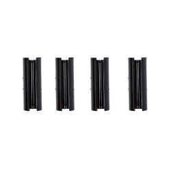 PartzBiz HD SS930-0142 - S&S 930-0142 Gloss Black Pushrod Keepers for S&S Pushrods 99-17 Harley Big Twin 0928-0099 09280099 482172