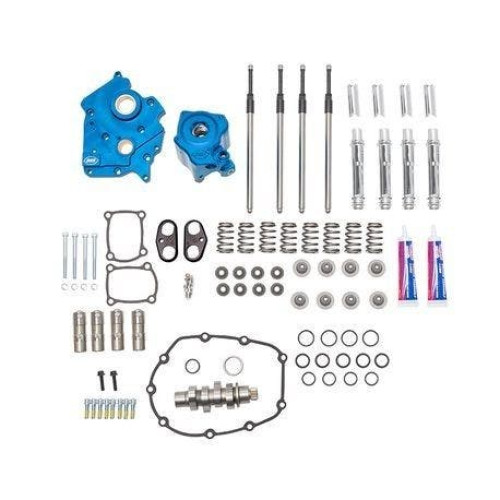 PartzBiz HD: 4404237-S&S Chain Drive 540C Cam Chest Kit Chrome Tubes Harley Oil Cooled M8 17-Up
