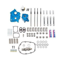 PartzBiz HD SS310-1082B - S&S Chain Drive 550C Cam Chest Kit Chrome Tubes Harley M8 Oil Cooled 17-Up