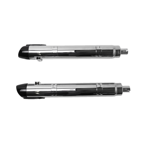 PartzBiz HD: 4404243-S&S Chrome Broadhead 4" Slash Slip On Mufflers Exhaust Indian Cheiftain 14-22 | 550-1076