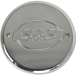 PartzBiz HD SS170-0242 - S&S Cycles 170-0242 Chrome Logo Air Cleaner Cover for 14-19 Indian Models motorcycle bike upgrade custom replacement parts engine motor filter intake accessories 1700242 10140220