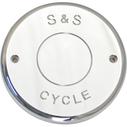 PartzBiz HD SS170-0239 - S&S Cycle 170-0239 Brushed Nostalgic Script Air Cleaner Cover for 14-19 Indian motorcycle bike engine motor custom upgrade replacement parts filter accessories new 1700239 10140219