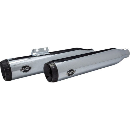 PartzBiz HD: 4404142-S&S Cycle Chrome Grand National 50 State Slip-On Mufflers Harley Softail 18-20 PartzBiz HD: 4404142-S&S Cycle Chrome Grand National 50 State Slip-On Mufflers Harley Softail 18-20