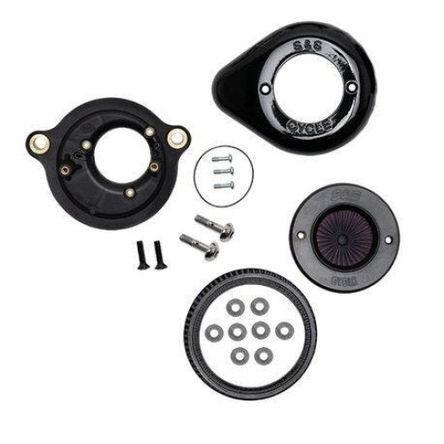 PartzBiz HD: 4404160-S&S Cycle Stealth Air Stinger Kit Black Teardrop Harley Milwaukee Eight 17-Up