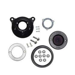 PartzBiz HD SS170-0716A - S&S Cycle Stealth Air Stinger Kit Brushed Aluminum Ring Harley BT Cable Throttle 01-17 PartzBiz HD SS170-0716A - S&S Cycle Stealth Air Stinger Kit Brushed Aluminum Ring Harley BT Cable Throttle 01-17