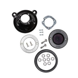 PartzBiz HD SS170-0724A - S&S Cycle Stealth Air Stinger Kit Brushed Aluminum Ring Harley Sportster XL 07-Up PartzBiz HD SS170-0724A - S&S Cycle Stealth Air Stinger Kit Brushed Aluminum Ring Harley Sportster XL 07-Up