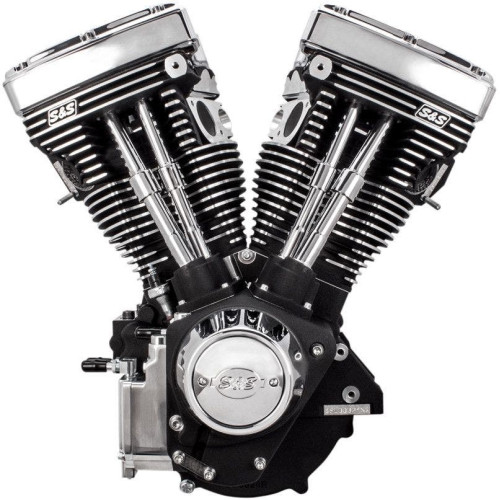 PartzBiz HD: 4404134-S&S Cycle V-Series V111 Long Block V-Twin Harley Evolution Big Twin Motor 310-0766