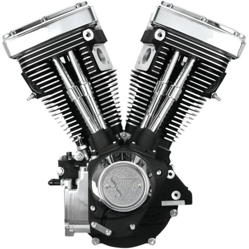 PartzBiz HD: 4404135-S&S Cycle V-Series V80 Long Block V-Twin Harley Evolution Big Twin Motor 310-0233