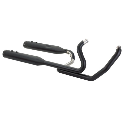 PartzBiz HD: 4404107-S&S El Dorado Black MK45 50 State Legal Exhaust Tracer Mufflers Harley Touring 09-16