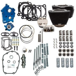PartzBiz HD SS310-1105B - S&S M8 Power Pack 128 โซ่ระบายความร้อนด้วยน้ำมัน ท่อโครเมียมแบบครีบไม่เน้นสี PartzBiz HD SS310-1105B - S&S M8 Power Pack 128 โซ่ระบายความร้อนด้วยน้ำมัน ท่อโครเมียมแบบครีบไม่เน้นสี