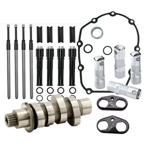 PartzBiz HD: 4404068-S&S Zippers Milwaukee Eight 472 Cam Power Kit Harley M8 17-Up - Black #CL-ZP517-319-SSKIT-B; 0928-0096; 0929-0085; 0929-0075; 0950-0861; 482170; 501000; 487170; 482088; 517-319B; 330-0718; 330-0655; 330-0619; 930-0137