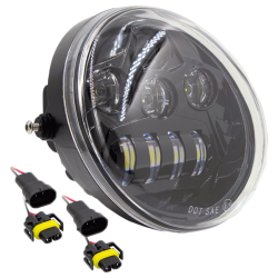 PartzBiz HD DAV-BC-HDHLR1 - Saddle Tramp 7 ” 8 LED รูปไข่รถจักรยานยนต์ด้านหน้าสีดำ Harley V-Rod 02-17 BC-HDLR1 PartzBiz HD DAV-BC-HDHLR1 - Saddle Tramp 7 ” 8 LED รูปไข่รถจักรยานยนต์ด้านหน้าสีดำ Harley V-Rod 02-17 BC-HDLR1