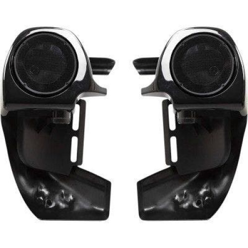 PartzBiz HD: 4404028-แฟริ่งส่วนล่างของ Saddle Tramp พร้อมลำโพง BC-HDLFSP-1 Harley FLH/T 98-13