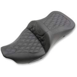 PartzBiz HD DS08011042 - Saddlemen Extended Reach Heated Sofa LS Seat W/O พนักพิง 08-19 Harley FLHT | 808-07B-184HCT