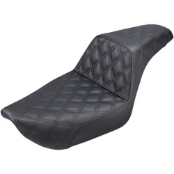 PartzBiz HD DS08030605 - Saddlemen 896-04-175 Black Step Up LS Seat 96-03 Harley Dyna FXD 0803-0605 08030605