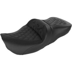 PartzBiz HD DS08010943 - โซฟา Saddlemen สีดำถนน LS Diamond Stitch Seat Harley 97-07 FLHR & 06-07 FLHX PartzBiz HD DS08010943 - โซฟา Saddlemen สีดำถนน LS Diamond Stitch Seat Harley 97-07 FLHR & 06-07 FLHX