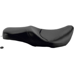 PartzBiz HD DS08010545 - Saddlemen Black Pro Tour Low Profile Seat 2- Up Seat Harley 97-07 FLHT FLTR | 897-07-066