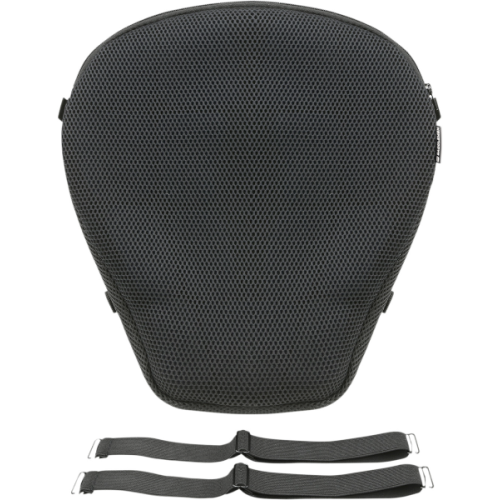PartzBiz HD: 4403951-Saddlemen Black Cool Comfort Topper Quick Attachment Air Pad Pillion 14.4x13.4