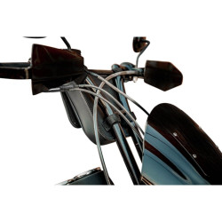 PartzBiz HD DS35500306 - Saddlemen สีดำ D144 T บาร์มือจับ Hard กระเป๋าเครื่องมือ EX000953 Custom Harley เมตริก 3550-0306 35500306 ม้วนกระเป๋าเดินทางที่ดีที่สุดสำหรับ barbag chopper bagger softail dyna stunt