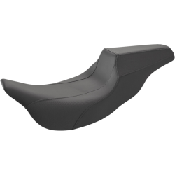 PartzBiz HD DS08011381 - Saddlemen Black FXR Division Signature Series Seat Harley Touring 08-Up