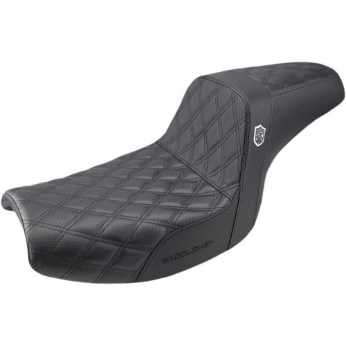 PartzBiz HD: 4403901-Saddlemen Black Pro Series SDC Performance Gripper ที่นั่ง Harley FXR 82-00 SC88209DB 0805-0138 08050138 davidson FLHR FLHT FLHX FLTR electra road street glide king