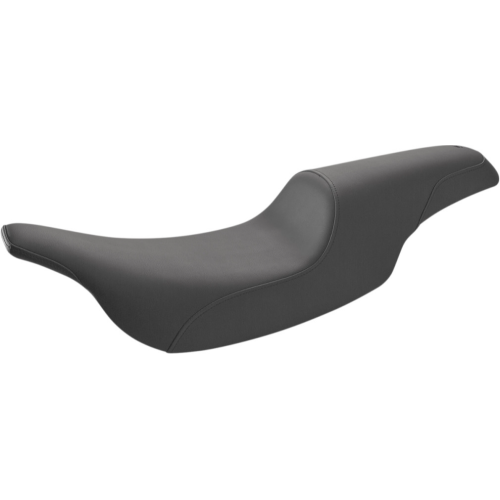 PartzBiz HD: 4403907-Saddlemen Black Profiler Smooth 2-Up Seat Harley Touring 97-07