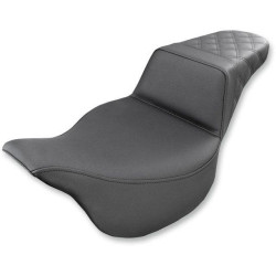 PartzBiz HD DS08011051 - Saddlemen เบาะหลัง Lattice สีดำ LS Diamond Step Up Seat Harley FLH 08-23 | 808-07B-173 PartzBiz HD DS08011051 - Saddlemen เบาะหลัง Lattice สีดำ LS Diamond Step Up Seat Harley FLH 08-23 | 808-07B-173