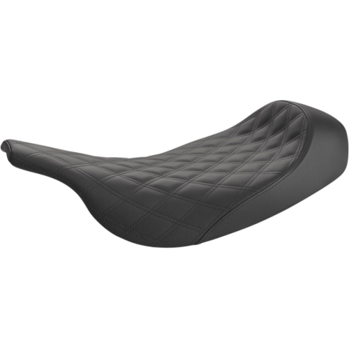 PartzBiz HD: 4403869-Saddlemen Black Renegade Solo Seat Lattice Harley Electra Road Glide 97-07