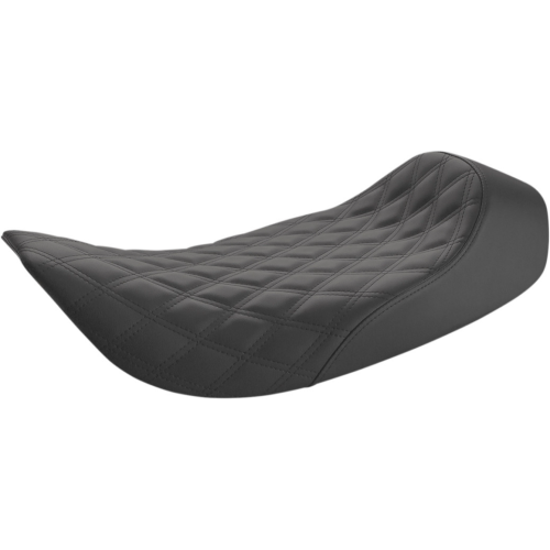 PartzBiz HD: 4403871-Saddlemen Black Renegade Solo Seat Lattice Harley Street Glide Road King 97-07
