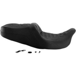 PartzBiz HD DS08010939 - Saddlemen สีดำแผนที่โซฟา LS Diamond Stitch ที่นั่ง Harley 08-23 FLHR FLHX Touring 0801-0939 08010939 808-07B-182 PartzBiz HD DS08010939 - Saddlemen สีดำแผนที่โซฟา LS Diamond Stitch ที่นั่ง Harley 08-23 FLHR FLHX Touring 0801-0939 08010939 808-07B-182